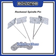 Stok Tersedia Pin Rockwool (500pcs/1000pcs) Insulation Spindle Pin High Quality Rockwool Stonewool R