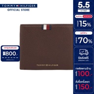 Tommy Hilfiger กระเป๋าสตางค์ผู้ชาย รุ่น AM0AM11598 GB6 - สีน้ำตาล