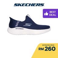 Skechers Women Slip-ins GOrun Lite Running Shoes - 129450-NVLV Air-Cooled Memory Foam Kasut Sneaker,