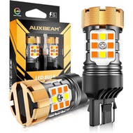 Lampu LED Auxbeam B21Pro Series 7443 Switchback dengan Perintang Tambahan Anti Hyper Flash 7444 7444