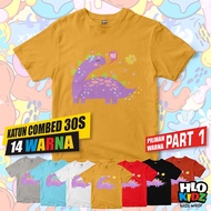 Unisex Premium Cotton Combed 30S Children's T-shirts Ages 1 2 3 4 5 6 7 8 9 10 Years Toddler Outdoor