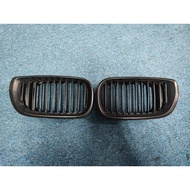 BMW E46 Facelift Front Kidney Grill Matteblack Grille