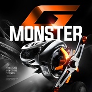 Eupro G-Force BC, Pancingan Casting Reel, 100% Kualiti, Left & Right Hand, Clicker BC Reel, Spesiali