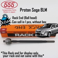 [555 Made in Japan] Rack End, Steering Rack, Proton Saga BLM, FL, FLX