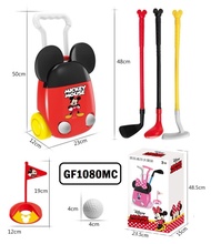 π READY STOCK ππ²πΎ Disney Mickey Minnie Golf Club Pull Rod Box Set Play House Girl Boy Toy Kid Baby J