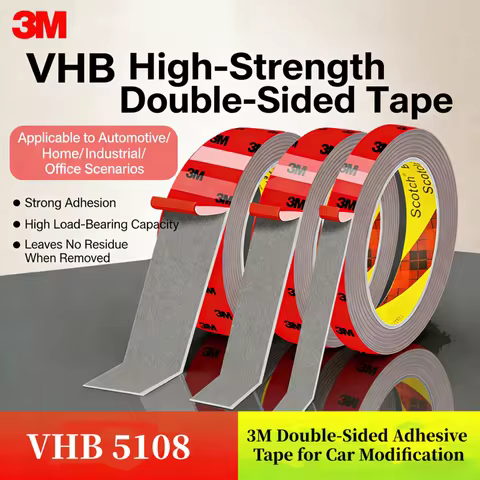 3M 5108 Strong Double-Sided Tape Adhesive High Viscosity VHB Automotive Special Waterproof Non-Trace