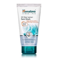 Himalaya Oil Clear Lemon Face Wash and Cleanser with Lemon and Honey, For Oily to Combination Skin, 