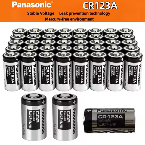 3V CR123A Lithium Battery 1-10PCS Original For Panasonic Arlo Camera DL123A EL123A CR17345 123A 123 