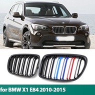 Car Gloss Black Kidney Grill Dual Slats Racing Grill Replacement For BMW X1 E84 2010-2015 Car Access
