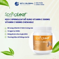 Australian SpringLeaf 500mg Vitamin C Supplement Lozenges (500 tablets) - Vitamin C 500mg Chewable