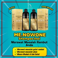 LOCAL SHIP I Me.nowone Natural Colour Shampoo Hair Color Pewarna Halal  美度 一支彩 一洗黑 Hilangkan Uban Pu