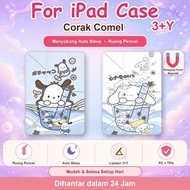 3+y o033 untuk ipad case gen 10/11 untuk 7/8/9 10.2 inch untuk ipad pro 11 untuk air45678 untuk Air1