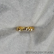 22k / 916 Gold wave pinky ring