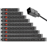 PDU power strip Distribution Network Cabinet Rack 2-16Unit C13 socket C20 PLUG