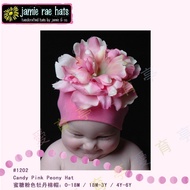 [Aiyuting] United States Authorized Jamie Rae Hats 1202 Baby Cotton Hat/Three-Dimensional Flower/Loo