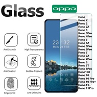OPPO Reno 11 Pro 8T Reno Z 2Z Reno 3 Pro 4 5 6 Reno 5Z 7Z 8 Pro 10 Pro+ Plus Tempered Glass 9H Hardness Screen Protector
