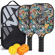 Pickle Racket pickleball paddle Sports Suit 2 Rackets 4 Balls 1 Racket Pack U