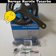 crank shimano tiagra 2x10 speed Sepeda MTB BMX SELI