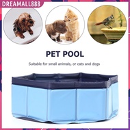 ❣Dreamall888❣  AU Foldable Basin Collapsible Dog Pool Bed Outdoor Indoor Pvc for Puppy Kitten K
