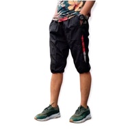 Celana olahraga parasut pendek sontog 3/4 Celana Gowes Sepeda Running Gym Sport Terbaru Celana 3/4 p