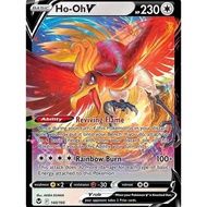 TCG Ho-oh V 140/195 ENGLISH Silver Tempest POKEMON CARD