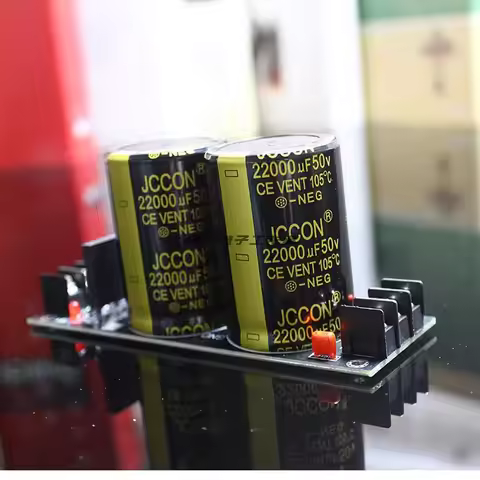 2 Capacitor Single Bridge Filter Power Supply Board JCCON 22000UF 50V Finished Board