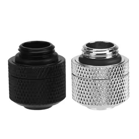 Water Cooling Fittings G1/4 External Thread Tube Connector for 9.5X12.7mm Thin Tubes Tube Fitting Tu