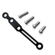 Motorcycle Passenger Pedal Removal Bracket Exhaust Bracket Suitable for Husqvarna 401 Black/White Ar
