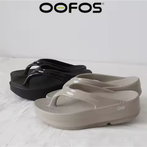 OOFOS Original Sandals - Lightweight Recovery Shoes Slippers Men Women Soft Bottom Indoor Home Slide