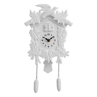 Cuckoo Wall Clock Cuckoo Clock Distressed Plastic High-End Sense Home Hourly Times Clock Clock Child