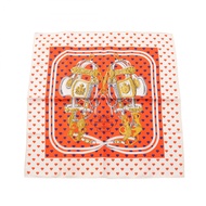 【二手】愛馬仕 HERMES 絲巾 Petit Carré Carré 45 Brides de Gala Love 真絲方巾 45 女士 全新未使用