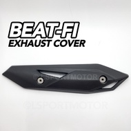 HONDA BEAT-FI REAR EXHAUST PROTECTOR (BLACK) MUFFLER EKZOS PIPE PROTECTOR COVER BEATFI BEAT FI