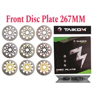 TAIKOM Front Disc Plate 267mm KINGDRAG Design LC135 5S Y125ZR Racing Yamaha Y15ZR LC5S Y16ZR Y16 Y15