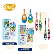 JORDAN Toothpaste/Children's Toothpaste/Children's Toothpaste/children's toothbrush