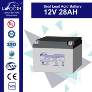 12V 28AH Leoch Sealed Lead Acid Battery LP12-28 for general purpose applications
