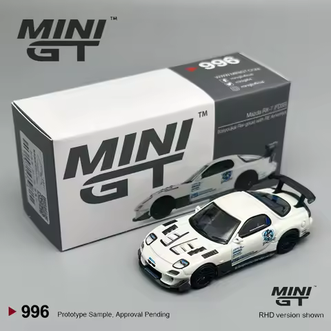MINIGT 1:64 Mazda RX7 FD3S Itosyoukai Rei-gouki with RE Amemiya alloy car Model 996