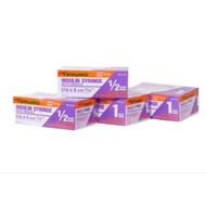 Terumo Insulin Syringe 31g 6mm 8mm 1/2cc 1cc