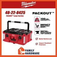 MILWAUKEE 48-22-8425 PACKOUT™ Tool &amp; Accessory Large Tool Box Storage Box With Impact Resistant Polymer 48228425 PACKOUt