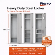 Fierro Steel Locker 1 Door Metal Almari Besi | Office Home Gym Factory Locker | Ready Stock Malaysia