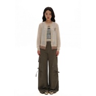 Bow tie multi-pocket functional star overalls - Moromoro