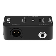 DI BOX LEF-331 Micro-DI with Cab Sim and Gain Guitar Effect Pedal True Bypass