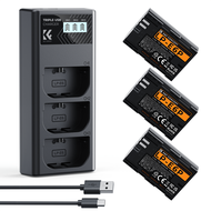 K&F LP-E6 Battery and Charger (LP-E6NH/LP-E6N/LP-E6)