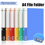 【SG】A4 File Clipboard Double Clips A4 File Folder Document Organizer Paper File Manager