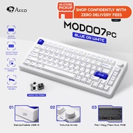 # Akko MOD007 PC [BLUE ON WHITE] Fully Assembled Hot-Swap Keyboard # Akko CS Piano
