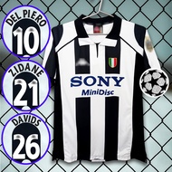 เสื้อฟุตบอลย้อนยุค ทีม ยูเวนตุส / เหย้า ปี1997-98 AA0114 เกรดแฟนบอล รับทำชื่อ-เบอร์ ไซส์ XS-4XL