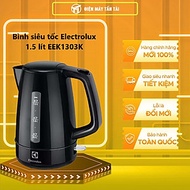 Bình đun nước siêu tốc  Electrolux  1,5L EEK1303K - Dễ dàng vệ sinh, an toàn khi sử dụng - Bảo hành