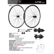 SHIMANO 12 SPEED MICRO SPLINE HUB -  DEUTER WHEELSET MTB 29 12 SPEED