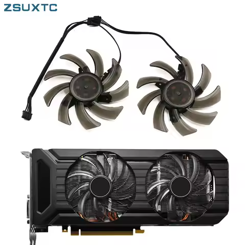 2Pcs/Set 87mm(90mm) GA91S2U,GPU Video Card Fan,For Palit GeForce CMP 30HX 6G Fan,GTX 1080 1070 Ti 10