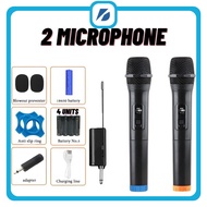 UHF Wireless Microphone Wireless Karaoke Microphone Dynamic Mikrofon Tanpa Wayar Wireless Mic Profes