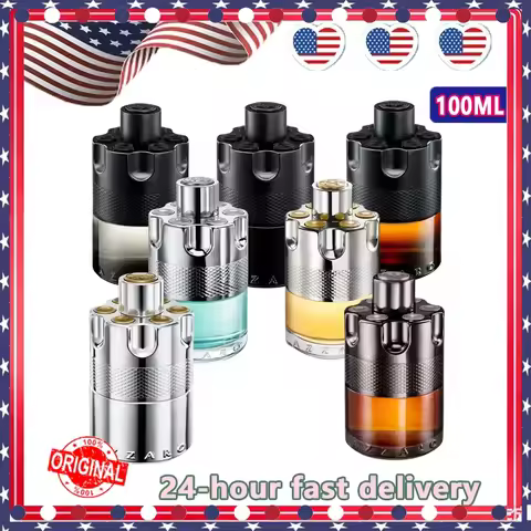 100ML For Azzaro The Most Wanted Parfum Charm Eau De Parfum Intense Spicy Woody Seductive Fragrance